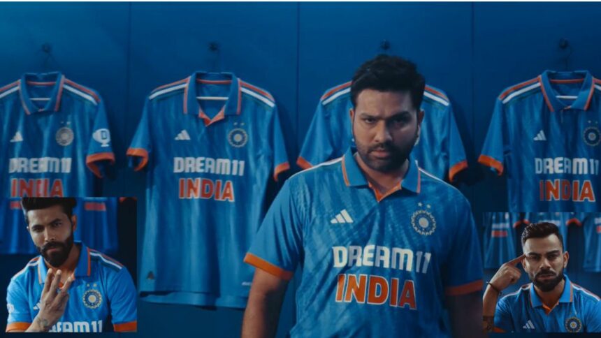 TEAM INDIA JERSEY FOR WORLD CUP 2023